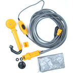Portable Outdoor Shower Kit, with 12V Camping Water Pump