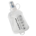 Soft Flask Bottle 150ml Foldable TPU Running Hiking Cycling Water Bottle White