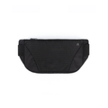 Waterproof Light Slim Running Belt, Sport Waist Pouch with Zip (Black)
