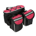 Detachable Bicycle Front Frame Tube Crossbody Storage Bag Blue