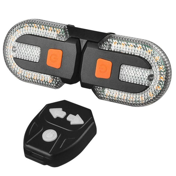Waterproof Remote Control 5-Mod Bicycle Tail Light Turn Signals