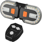Bike Turn Signals Waterproof Remote Control 5 Mod Tail Light with Right & Left Light