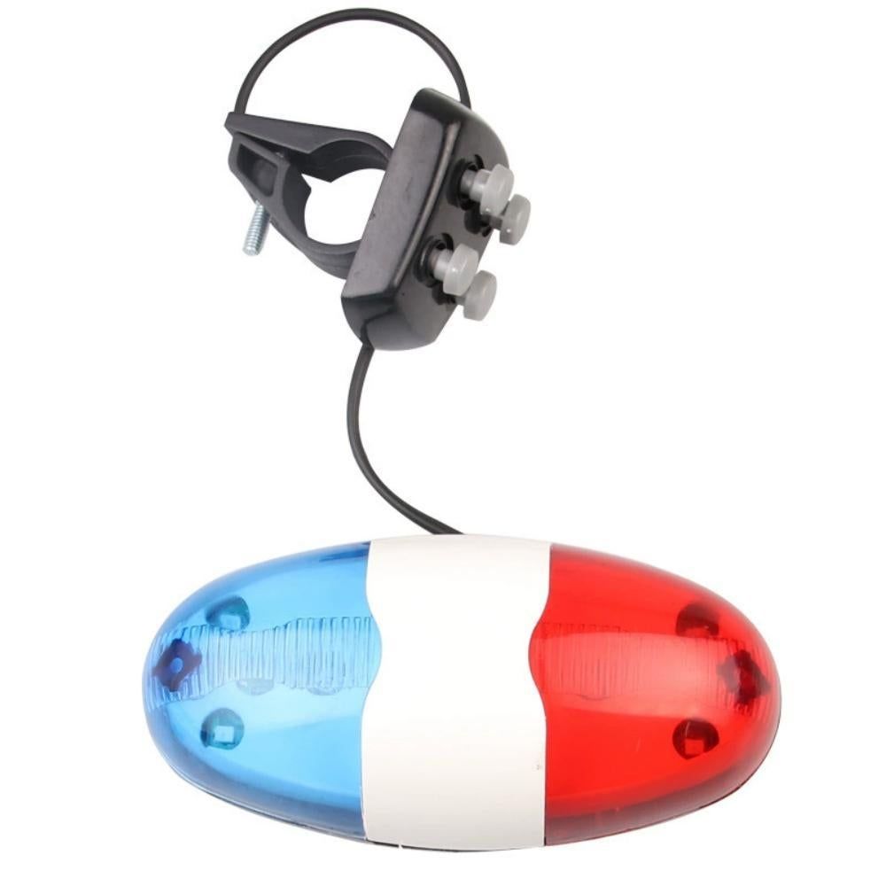 Bicycle Horn, 4-Sound Electronic Bike Horn with Tail Light Pol Siren Flasight