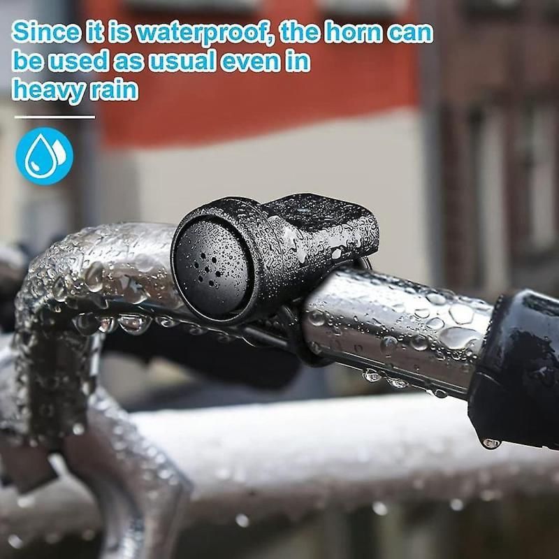 Waterproof bicycle horn electronic bicycle bell 140db bicycle horn