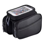 Waterproof Bicycle Bag with 2 Compartments(black)