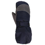 Snow Mittens Waterproof Windproof Winter Ski Gloves Thermal Fleece Dark Blue