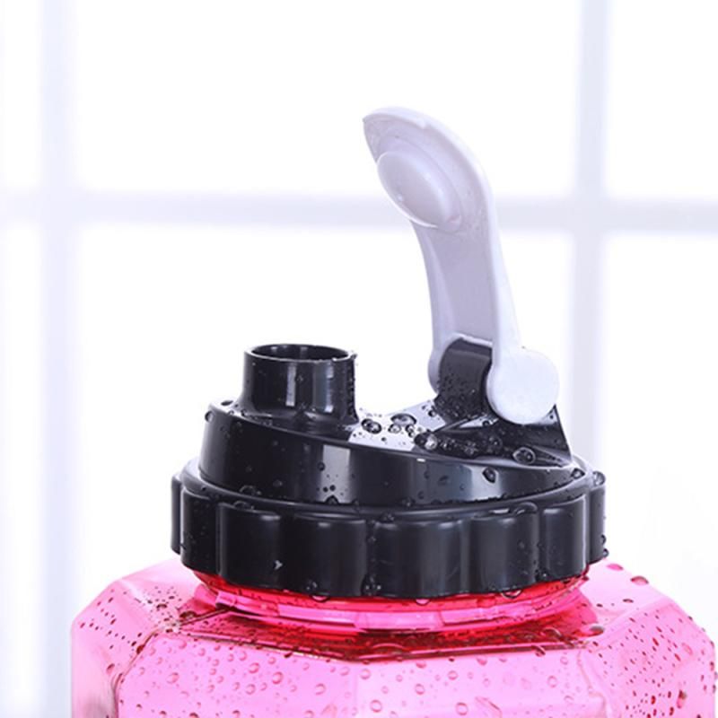 2200ML Sports Bottle, Plastic Dumbbell Cup Fitness Cup