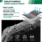 600D Oxford Heavy Duty Dartboard Cover, Waterproof Dust Protective Cover for 24 Inch Dart Board