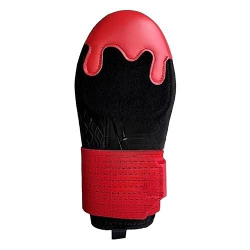 Baseball Glove Youth Softball Training Mitt Black Red