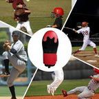 Baseball Glove Youth Softball Training Mitt Black Red