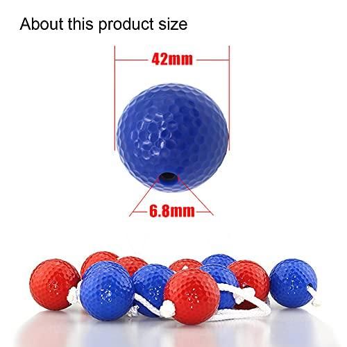 Golf Practice Balls 42mm 6 Pack Training Set - Lightweight Golf Balls for Outdoor