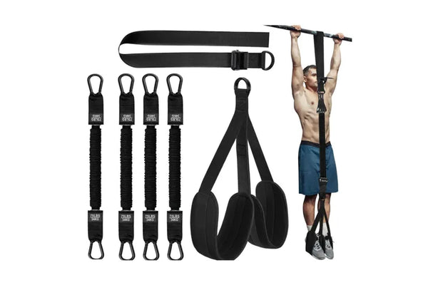 Pull Up Assistance Bands 300lbs, Power Resistance Belt for Fitness & Strength Training (black)