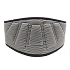 Weightlifting Belt for Men and Women Gray Adjustable Gym Training Powerlifting Back Support Belt Gray M