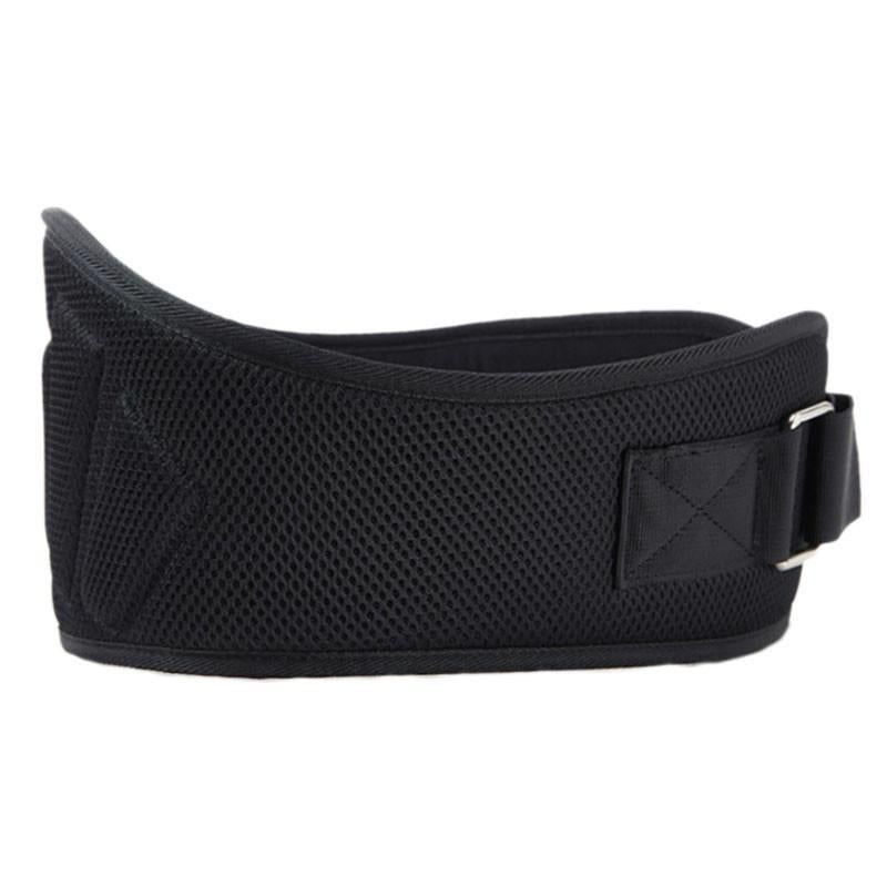 Weightlifting Belt for Men and Women Gray Adjustable Gym Training Powerlifting Back Support Belt Gray M