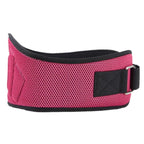 Weightlifting Belt for Men and Women Black Adjustable Gym Training Powerlifting Back Support Belt Black S
