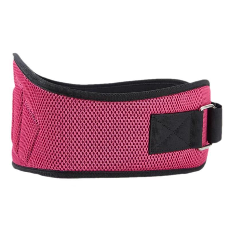 Weightlifting Belt for Men and Women Blue Adjustable Gym Training Powerlifting Back Support Belt Blue M