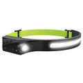 USB Powered Rechargeable Headlamp - Lightweight LED Head Torch for Camping, Hiking & Nighttime Outdoor Use