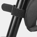 ICB Bicycle Strap-On Bike Saddle Bag - Fits Cleverly Under your Seat - The Strap Mount Design keeps the bag securely in place