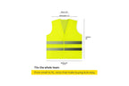 Safety Vests Bulk Pack - Reflective High Visibility, Men Women, Mesh 10 PACK Orange