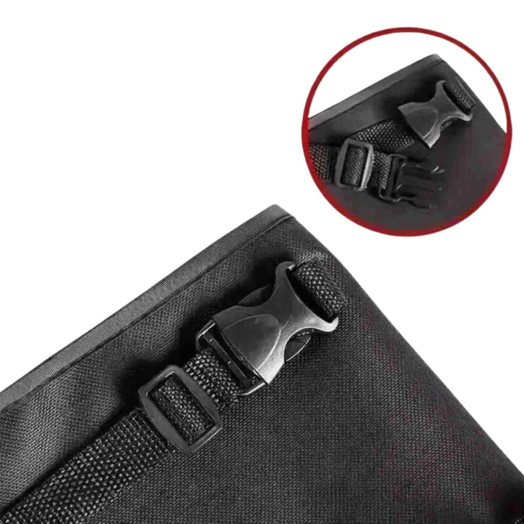 Bicycle Hanging Bag Front Handlebar Organizer Placement Bag For Bike Storage - Black
