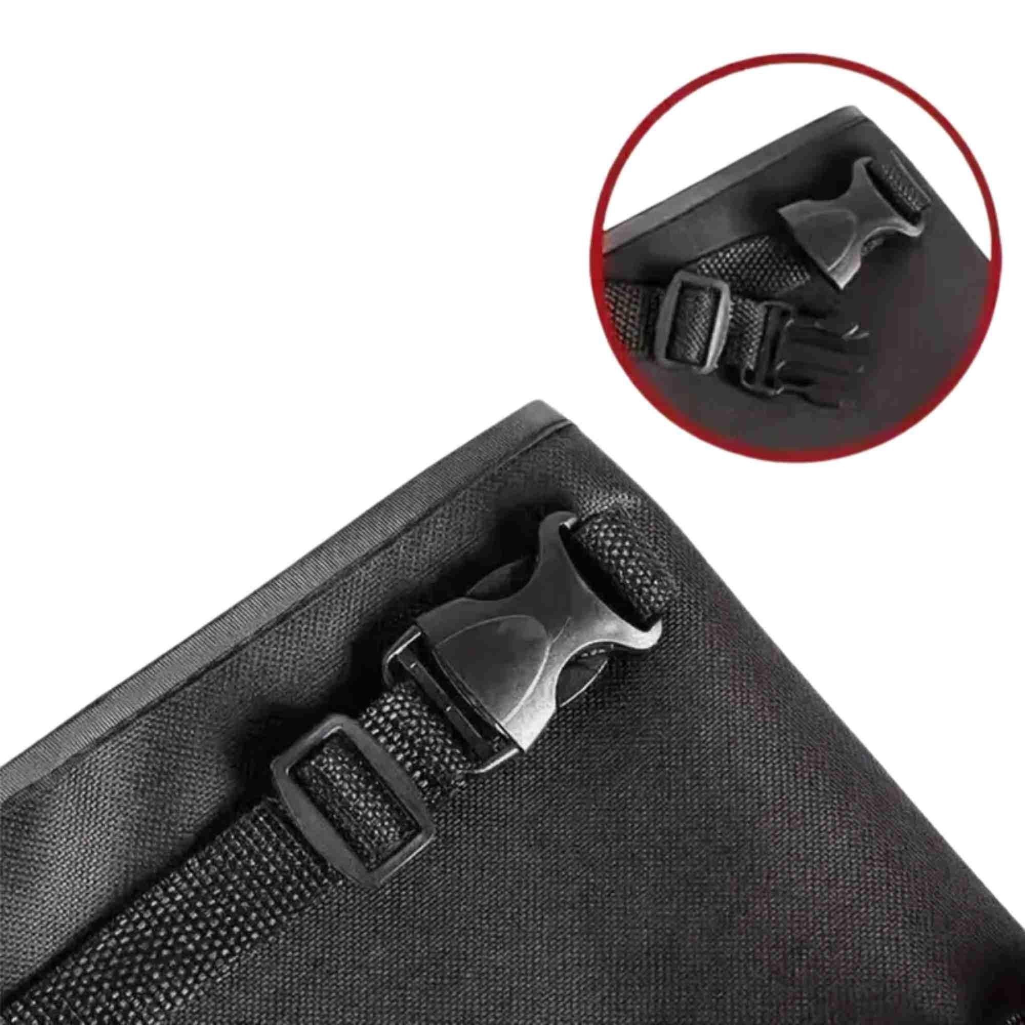Bicycle Hanging Bag Front Handlebar Organizer Placement Bag For Bike Storage - Black