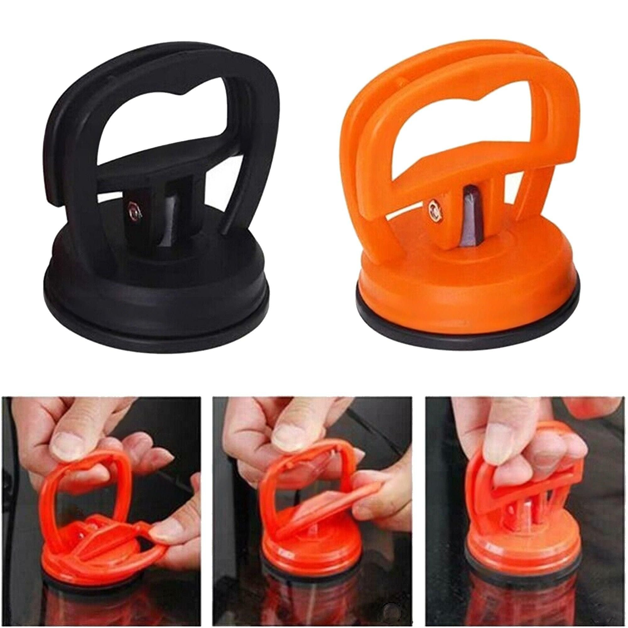 Dent Puller Car Van Bodywork Suction Cup Panel Repair Fix Removal Tool - 2pcs Orange