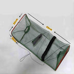 Fishing Bait Trap Fish Net Cast Dip Cage Crab Minnow Crawdad Shrimp Foldable