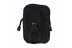 Outdoor Camping Waist Belt Pack Pouch Hiking Phone Pocket Bag - Black