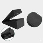 3pcs Slant Board Squat Wedge Set Calf Stretcher Yoga Block Exercise Gym Fitness