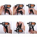 Adjustable Power Hand Grip Forearm Exerciser Gripper Strengthener Trainer 165kg