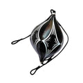 Floor To Kick Bag End Boxing Speed Training Ball Ceiling Punch - Black