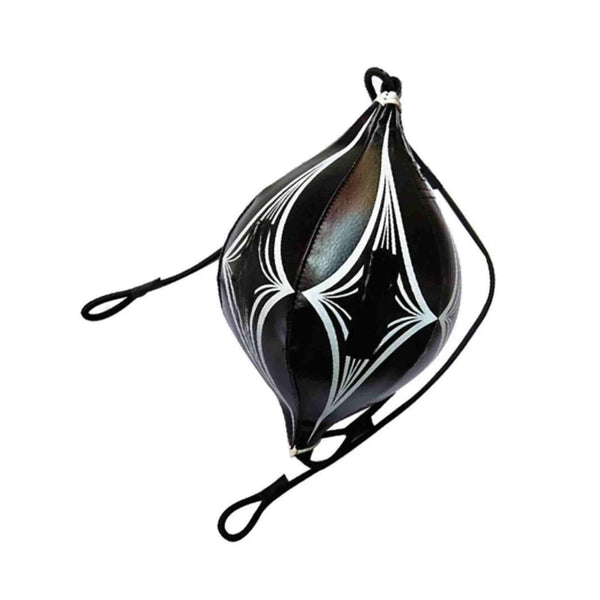 Floor To Kick Bag End Boxing Speed Training Ball Ceiling Punch - Black