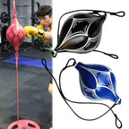Floor To Kick Bag End Boxing Speed Training Ball Ceiling Punch - Red
