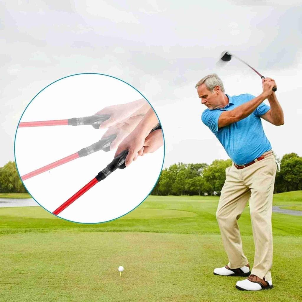 Golf Club Grip Training Aid Posture Correcting Device Comfortable Grip