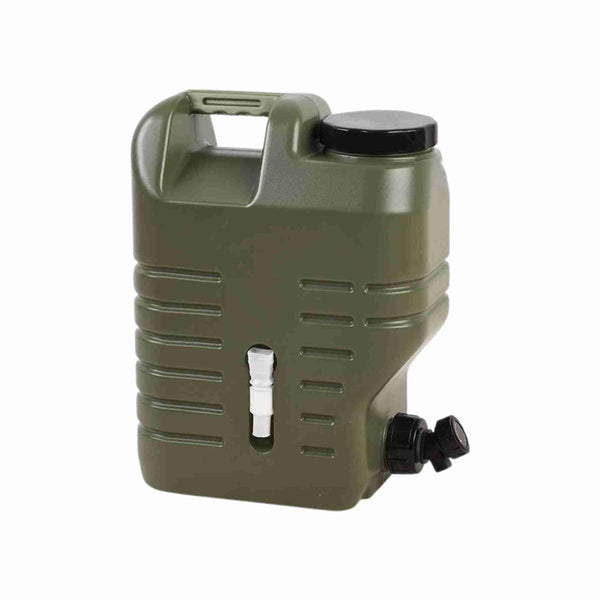 12L 18L 25L Water Container Jerry Can Bucket Camping Outdoor Storage Barrel - 12L Square Drum Vertical