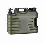 12L 18L 25L Water Container Jerry Can Bucket Camping Outdoor Storage Barrel - 18L Square Drum Vertical