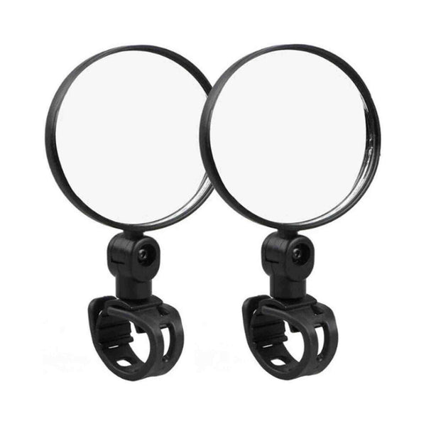 2pcs 360 Bike Bicycle Cycling Rear View Mirror Handlebar Safety Flexible