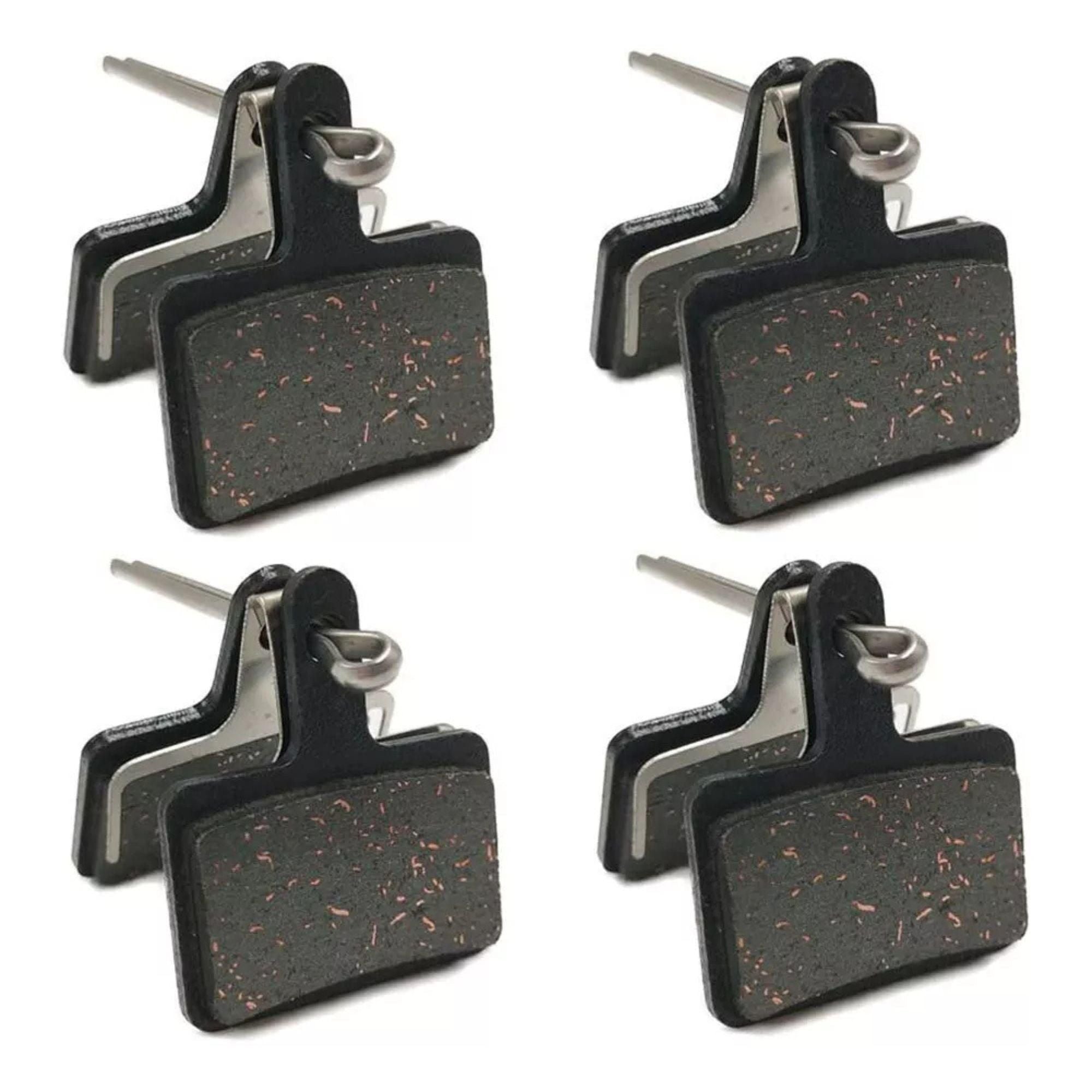 4 Pairs Mountain Bike Bicycle Disc Brake Pads For Shimano Hydraulic Mechanical
