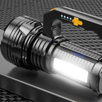 Handheld LED Spotlight USB Rechargeable Searchlight Work Lamp