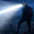 High Power LED Headlamp Super Bright Rechargeable and Waterproof - White Light 800mAh