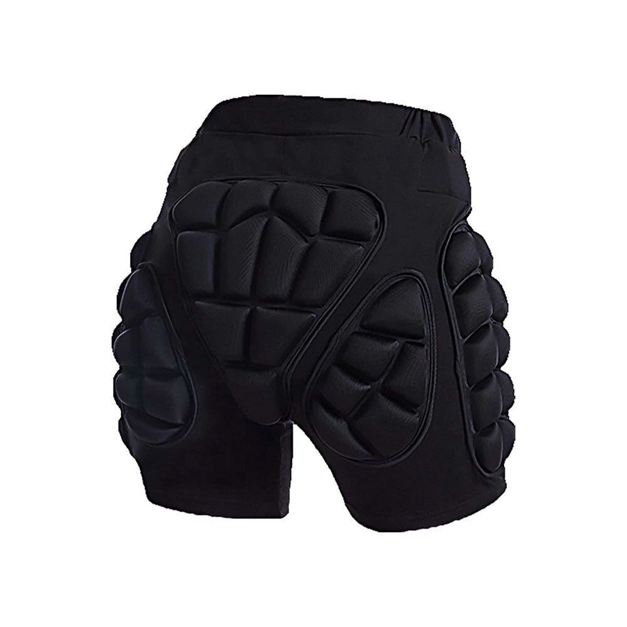 Impact-Resistant Hip Padded Shorts for Skiing and Snowboarding - 2XL