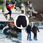 Impact-Resistant Hip Padded Shorts for Skiing and Snowboarding - 3XL