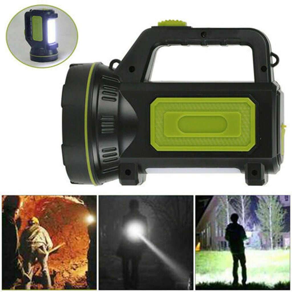 Rechargeable LED Work Torch Powerful Searchlight USB