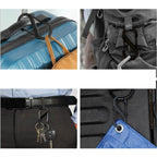 3pcs Heavy Duty Dual S-Biner Carabiner Hooks Multi-Size Handy Hardware