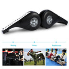 Kickboxing Training Pad Double Kick Taekwondo Design - Black