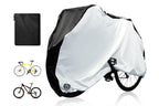 210D Waterproof Bike Cover with Lock Hole for Outdoor Storage - XL