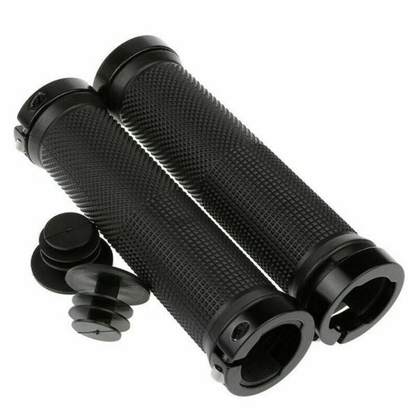 Non-slip Bicycle Handlebar Grips - Black (130mm)