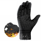 Touch Screen Snow Cycling Hand Gloves - Black S