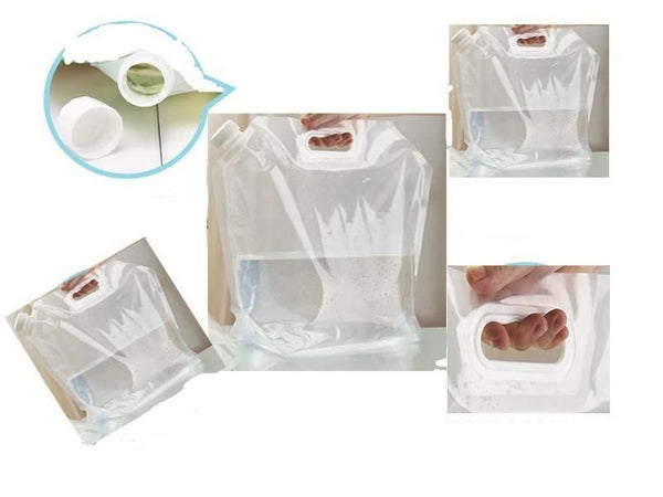 5L Foldable Water Bag Container Camping Travel