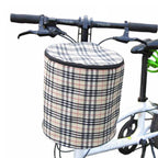 Detachable Bike Bicycle Front Basket(Beige)